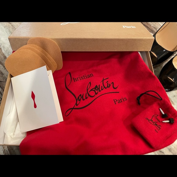 Authentic Christian Louboutin. Lady Peep 150mm Size 39 - Picture 8 of 9